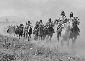 Members of the Nez Perce nation fled the U.S. Army through Yellowstone in 1877