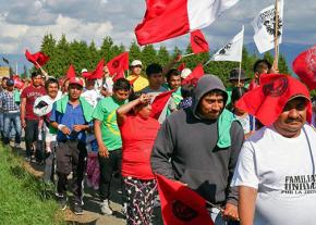 Farmworkers march for union recognition in Washington state
