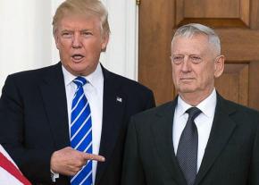 Trump with his Defense Secretary nominee Gen. James "Mad Dog" Mattis