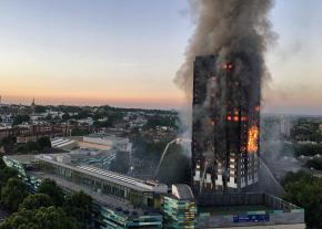 A deadly inferno consumes Grenfell Tower in London