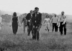Zombies on the hunt in Night of the Living Dead