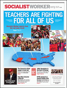 Socialist Worker print issue #814 cover image.