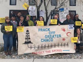 Activists mobilize against fracking on Indigenous land in Greater Chaco